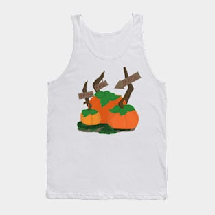 Pumpkin illustration Tank Top